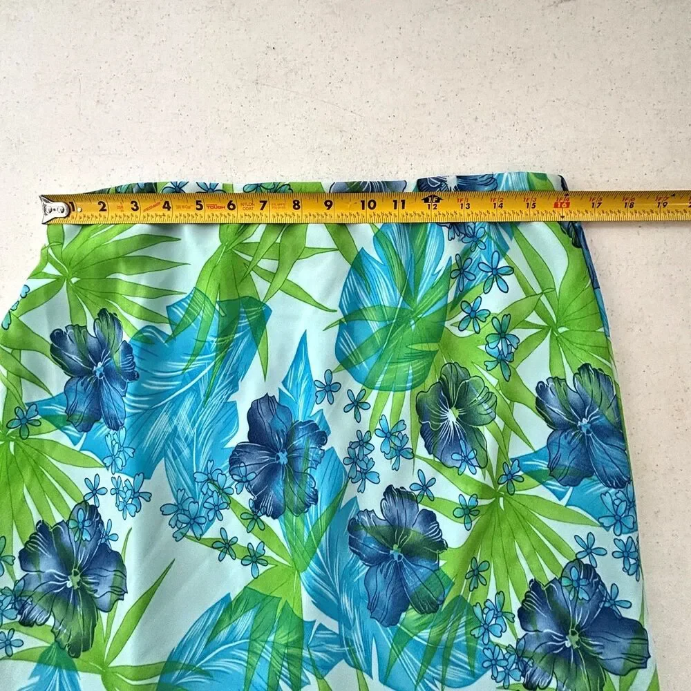 Versailles Y2K Floral Fairy Fit Flare Ruffle Skirt Large Festival Ethereal